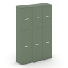 Concept Шкаф 3 узкие секции, 5 ниш CN.STU-535 W Кобо/Металл Белый 1252*420*1922