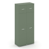 Concept Шкаф 2 узкие секции, 5 ниш CN.STU-527 W Кобо/Металл Белый 836*420*1922