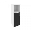 Onix Шкаф средний узкий левый O.SU-2.2 R (L) black 400*420*1207