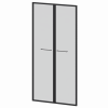 Фасады рамочные стеклянные KZF-48RS(Ч) 784x20x1564