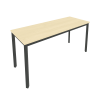 Slim Стол письменный на металлокаркасе С.СП-6.1 Клен/Металл Антрацит 1580*600*750