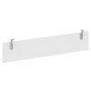 Metal System Царга для стола L=1800мм Б.ЦС-5 Белый/Металл Серый 1650*320*18