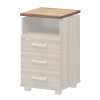 Крышка тумбы НТ-320.45 Дуб сафари 438x444x25 Аргентум