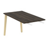 Onix Wood Direct Брифинг-приставка OW.BR-13 Дуб Мали/Дуб Светлый/Металл Белый 1380*720*750