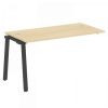 Metal System Проходной элемент рабочей станции на А-образном м/к БА.ПРС-СП-1.3 Дуб Наварра/Металл Се