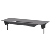 Люк для проводов LM-01.Ф Антрацит 240x100x25 Смарт