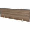 Экран для стола СМЭ25-20 Дуб сафари/Белый 2000x25x350 Аргентум-МП