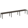 Onix Wood Рабочая станция OW.RS-3.4.8 Дуб Мали/Дуб Темный/Металл Антрацит 4740*800*750