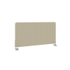 Metal System Экран тканевый боковой Б.ТЭКР-72 Темно-бежевый/Металл Серый 720*390*28