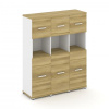 Concept Шкаф 3 узкие секции, 4 ниши CN.STU-435 W 1252*4