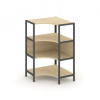 Shelf System Односекционный угловой стеллаж трехярусный SN.STMU-311 810