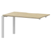 Модуль линейный на металлокаркасе НТМП.П-120Э Баттл Рок/Белый 1200x730x750 Аргентум-МП