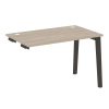 Onix Wood Стол-приставка OW.SPR-2.7 Дуб Аттик/Дуб Темный/Металл Антрацит 1180*720*750