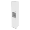 Style Шкаф высокий узкий левый Л.СУ-1.5 (L) Белый 412*410*1980