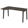 Onix Wood Стол эргономичный левый OW.SA-1 (L) Дуб Мали/Дуб Темный/Металл Антрацит 1580*980*750 (720/