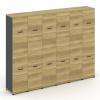 Concept Шкаф 6 узких секций, 5 ниш CN.STU-565 A 2500*420*19