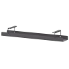 Кабель-канал для бенчей MKZ-0180.Ф Антрацит 1400x160x110 Смарт