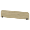 Экран радиусный для бенчей НТМЭ-140Б Баттл Рок/Антрацит 1400x25x350 Аргентум-МП