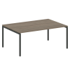 Metal System Quattro Переговорный стол (1 столешница) на П-образном м/к 40БП.ПРГ-1.5 Вяз Благородный