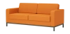 Диван трехместный Руум Domus nectarine