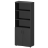 Шкаф СМШ-58Д2 Графит 792x380x1990 Смарт
