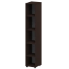 Стеллаж высокий узкий К-932 Дуб венге 360x420x2000 Приоритет