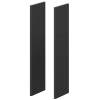 Боковины декоративные KZD-38B Графит 384x50x1162 Кортез