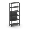 Shelf System Односекционный стеллаж пятиярусный SN.STM-511 Антрацит/Металл Черный 810*400*1980