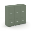 Concept Шкаф 3 узкие секции, 3 ниши CN.STU-332 W 1252*4