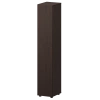 Стеллаж узкий закрытый К-932,К-938,КФ-938 Дуб венге 360x420x2000 Приоритет