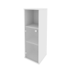Style Шкаф средний узкий левый Л.СУ-2.2 (L) Белый 412*410*1215