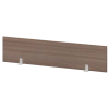 Экран  для одиночного стола СМЭ18-16 Темный шимо/Белый 1600x18x350 Арго-М