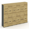 Concept Шкаф 6 узких секций, 5 ниш CN.STU-562 A 2500*420*19