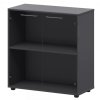 Шкаф низкий со стеклом СМШ28S 792x380x811