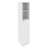 Style Шкаф высокий узкий правый Л.СУ-1.6 (R) Белый 412*410*1980