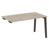 Onix Wood Стол-приставка OW.SPR-3.8 Дуб Аттик/Дуб Темный/Металл Антрацит 1380*800*750