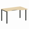 Metal System Стол криволинейный правый на П-образном м/к БП.СА-2 (R) 1400*9