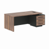 Стол руководителя с тумбой VRCT 2090(R) 2000х900х750