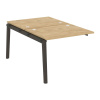 Onix Wood Наборный эл. раб. станции OW.2.NRS-1.8 Тиквуд Светлый/Дуб Темный/Металл Антрацит 980*1635*