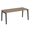 Onix Wood Direct Стол руководителя OW.SRR-5.8 Дуб Аризона/Дуб Темный/Металл Антрацит 1780*800*750