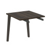 Onix Wood Direct Брифинг-приставка OW.BR-7 Дуб Мали/Дуб Темный/Металл Антрацит 780*720*750