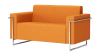 Диван двухместный Дакар Domus nectarine