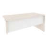 Onix Стол-приставка правый к опорным элементам O.SPR-4.7 (R) Денвер Светлый/Белый Бриллиант 1580*720