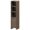 Стеллаж узкий комбинированный КТ-41.38/КТ-50.18 Темный шимо 466x438x1968 Акцент
