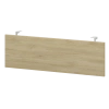 Модести-панель СММ25-12 Баттл Рок/Белый 1050x25x350 Аргентум-МП