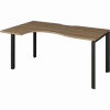 Стол эргономичный левый на металлокаркасе НТМП.П-040.ЛВ 1400x1000x750