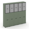 Concept Шкаф 5 узких секций, 5 ниш CN.STU-555 RM B 2084*420*1922
