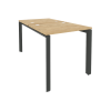 Onix Рабочая станция на П-образном м/к O.MP-D.RS-2.0.7 Тиквуд Светлый/Металл Антрацит 780*1475*750