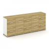Concept Шкаф 5 узких секций, 2 ниши CN.STU-252 W 2084*4