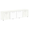 Yalta Тумба модульная LT.TS-4.5 white Снежная Патина/Стекло White 2188*450*580